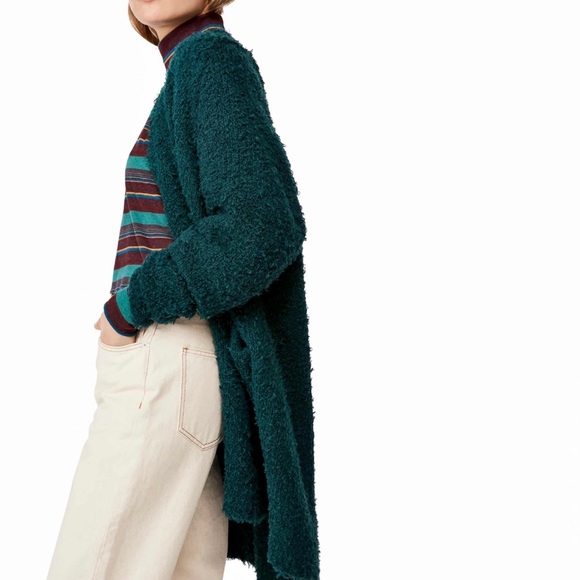 ✨New FREE PEOPLE Once In A Lifetime Fuzzy Cardigan - Picture 8 of 10